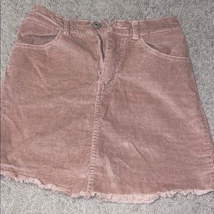 Brandy Melville pink mini skirt